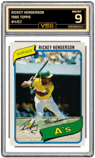 VSG graded card slab