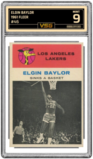 VSG graded card slab
