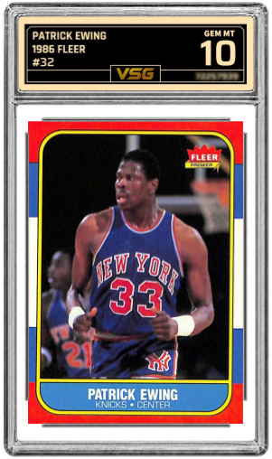 VSG graded card slab
