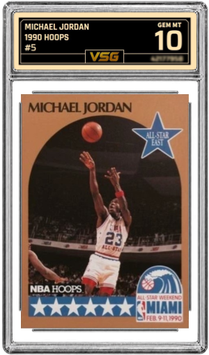 VSG graded card slab